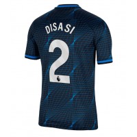 Pánský Fotbalový dres Chelsea Axel Disasi #2 2023-24 Venkovní Krátký Rukáv
